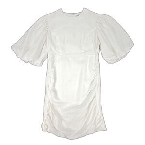paloma white babydoll midi dress Dissh Paloma White Babydoll Midi Dress Size 10